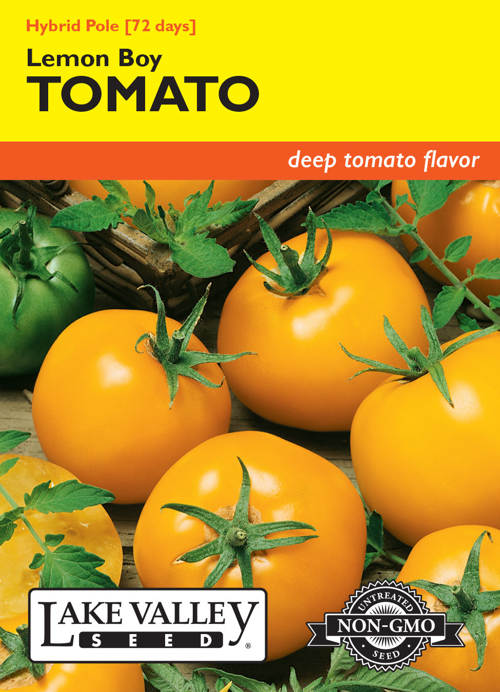 Tomato (Pole) Lemon Boy Hybrid (Yellow)