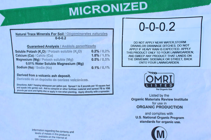 Azomite Pulverized | 44lb Bag |