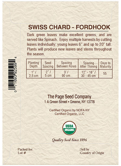 Swiss Chard Fordhook