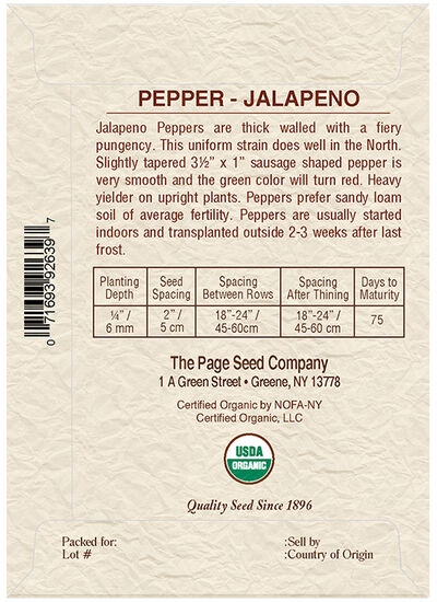 Pepper Jalapeño