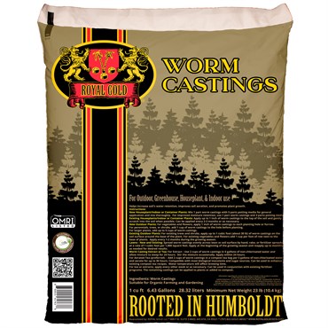 Royal Gold® Earthworm Castings - 1cu ft