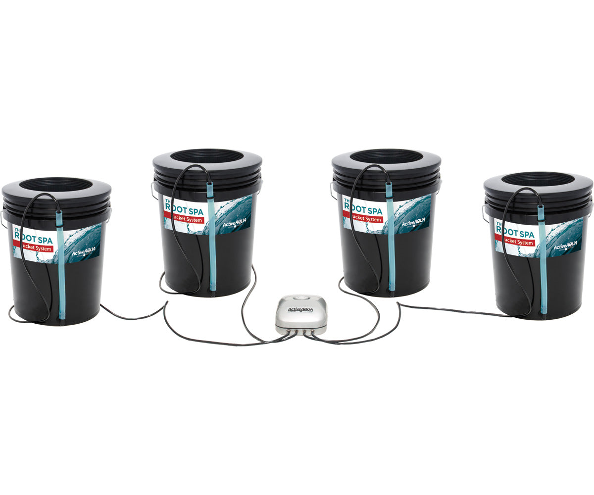 Active Aqua Root Spa Sistema de 4 cubos de 5 galones