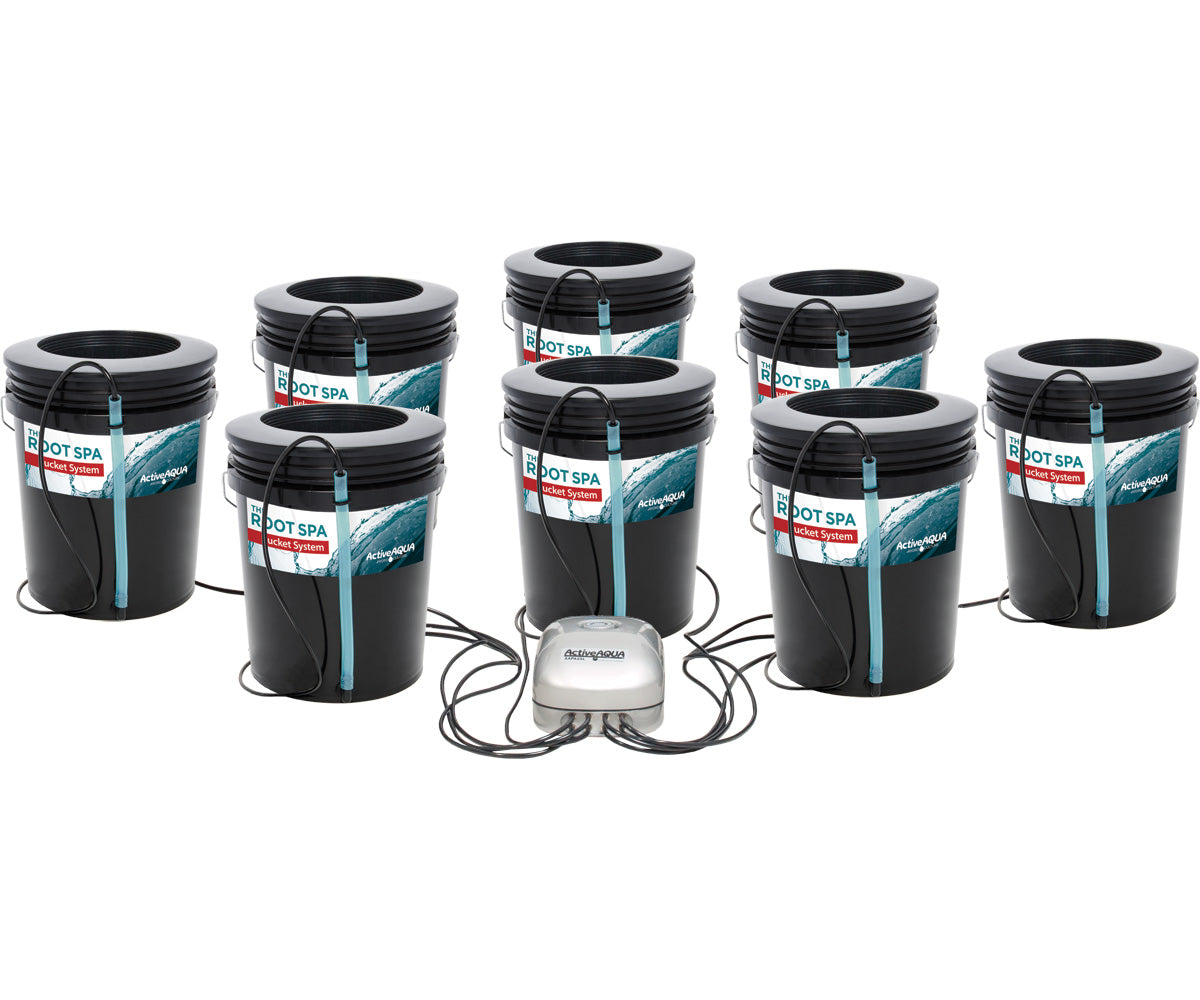 Active Aqua Root Spa Sistema de 8 cubos de 5 galones