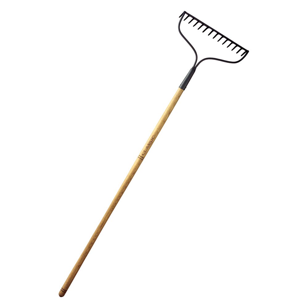 Rastrillo de arco clásico FlexRake con mango de 54"