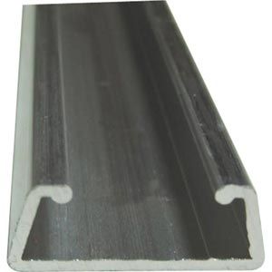 U-Channel Aluminum 1.25"W x8'L