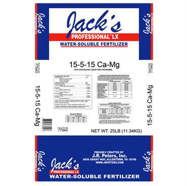 Jack's Professional® 15-5-15 +CaMg LX Fertilizer - 25lb