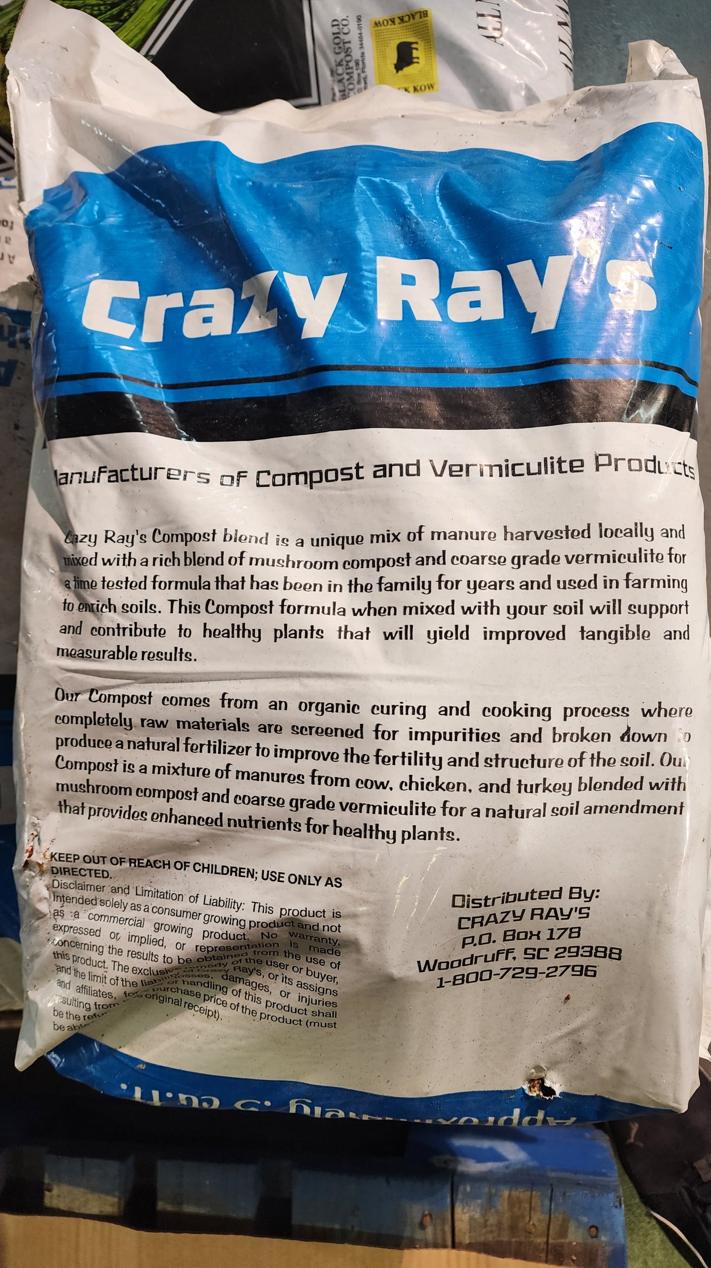 Crazy Rays Compost 0.5cuft