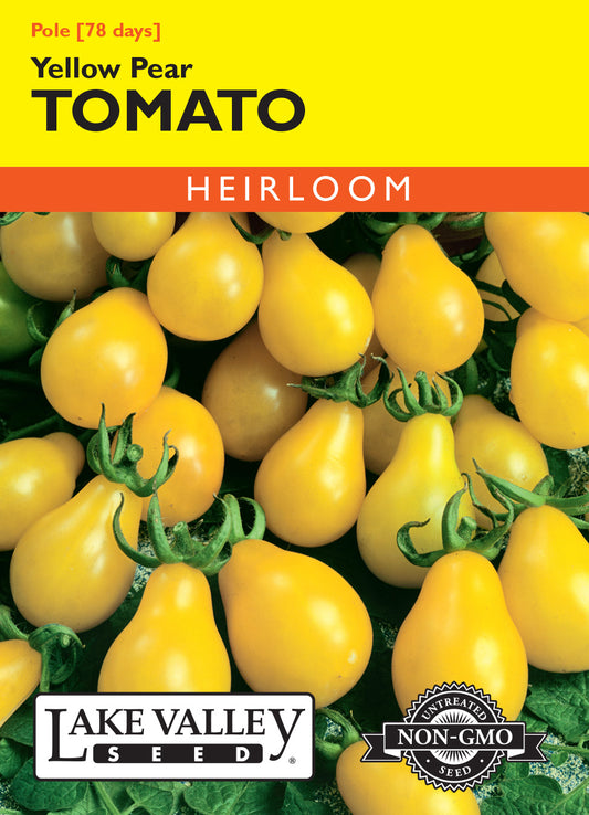 Tomato (Pole) Yellow Pear