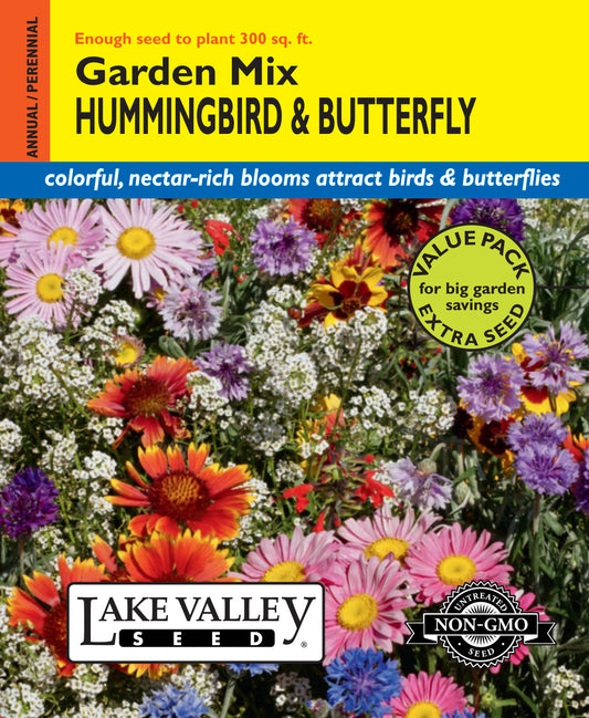 Hummingbird & Butterfly Garden Mix