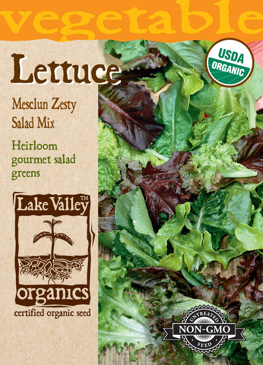 Lettuce Mesclun Zesty Salad Mix