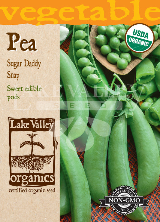 Organic Pea Sugar Daddy Snap