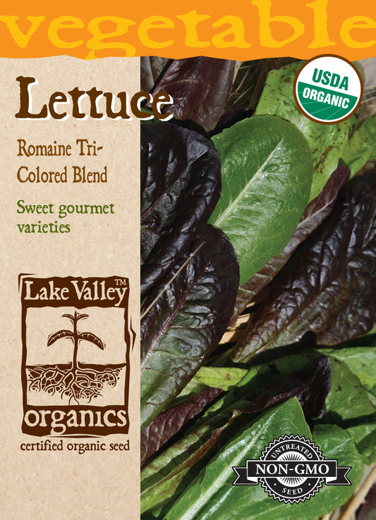 Lettuce Romaine Tri-Colored Blend