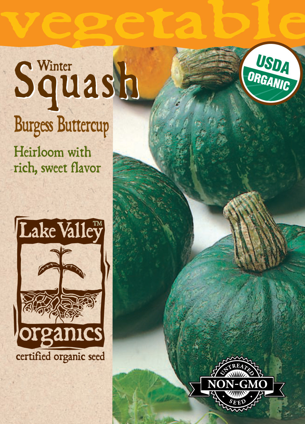 Squash (Winter) Burgess Buttercup