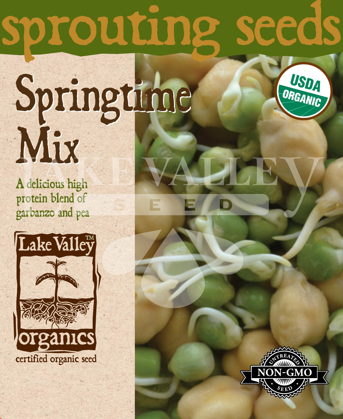Sprouts Springtime Mix (garbanzo, Pea)