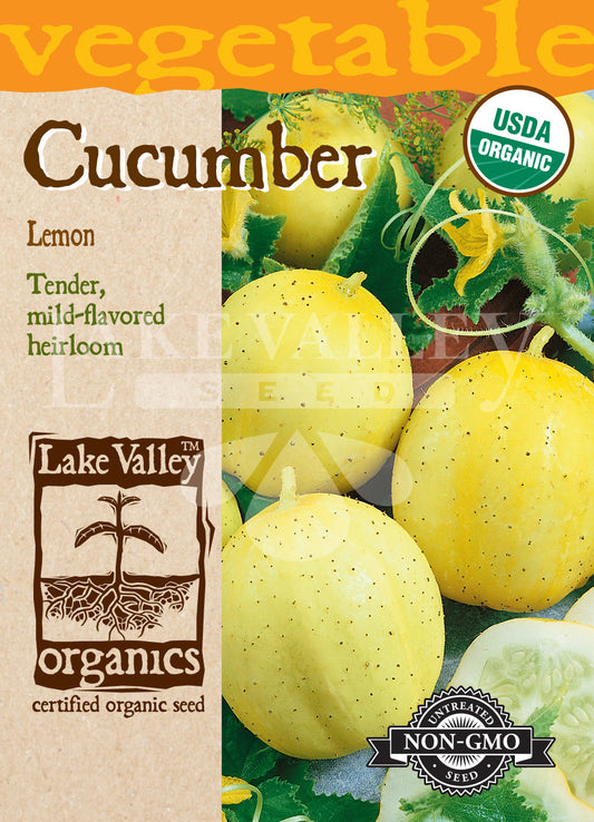 Organic Cucumber Lemon Heirloom