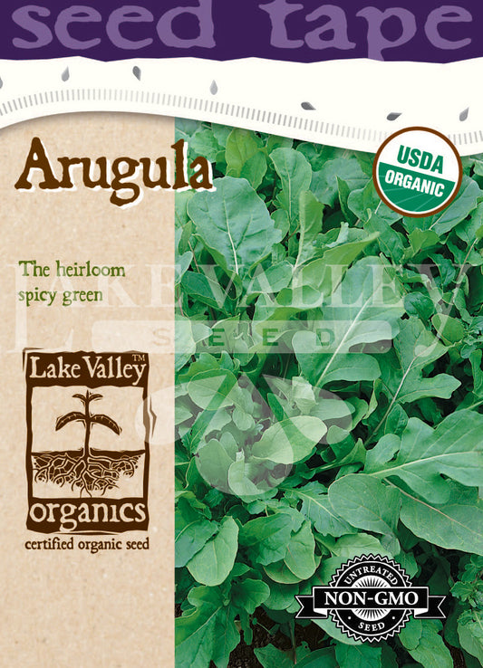 Seed Tape ­ Oragnic Arugula