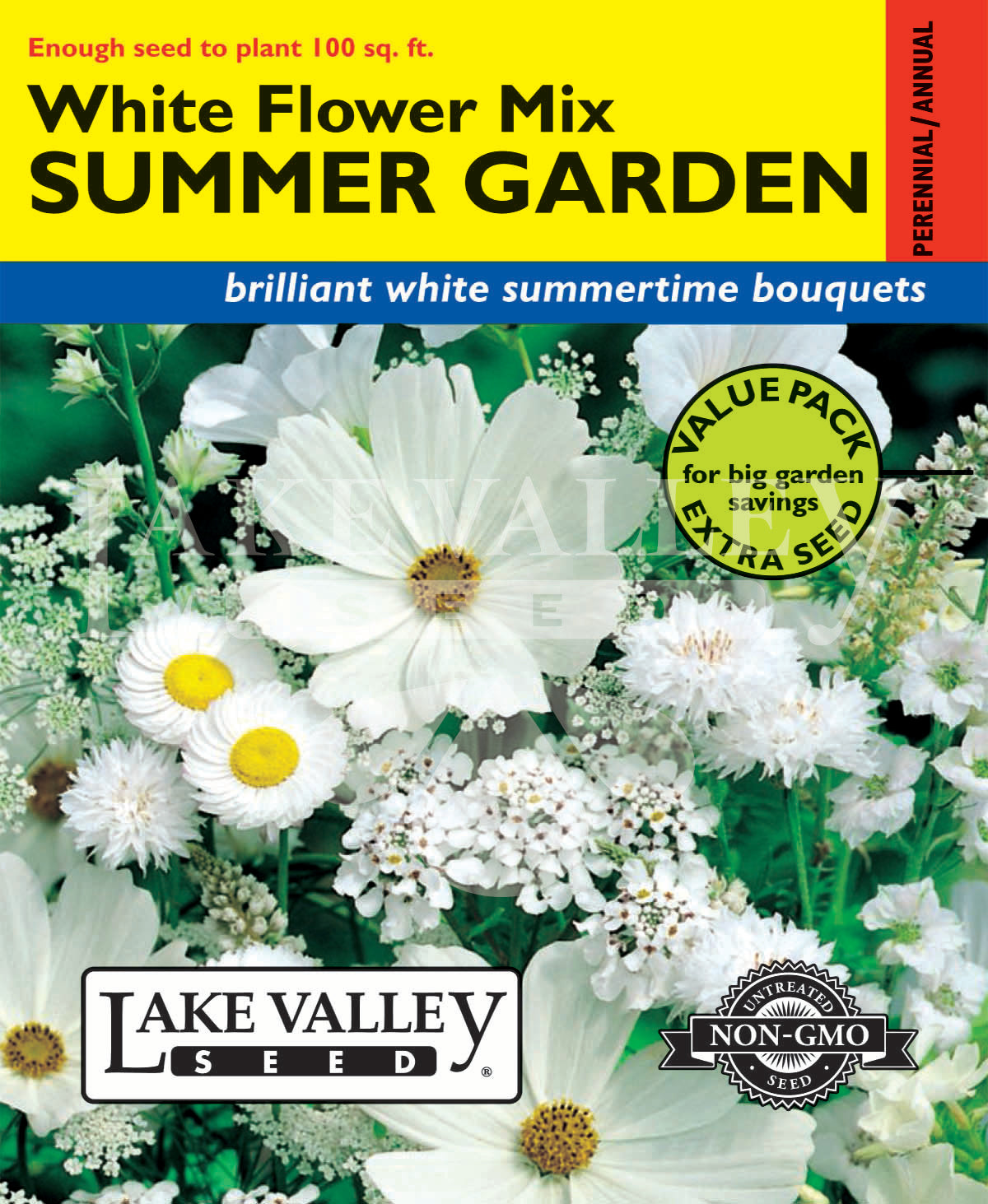 Summer Garden Mix White Value Pack