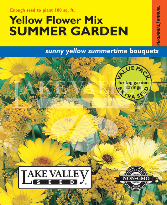 Summer Garden Mix Yellow Value Pack