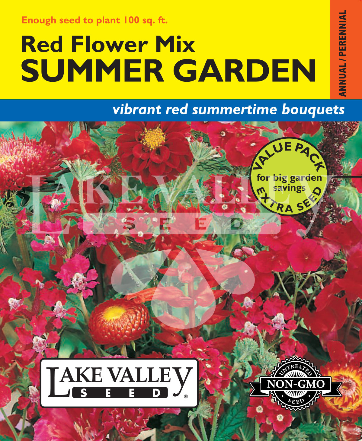 Summer Garden Mix Red Value Pack