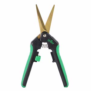 Grow1 Titanium Trimming Shears, Curved Blade scissors