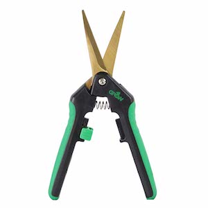  Lumo-X Trimming Scissors 2 Pack Pruning Snips with STRAIGHT  Blades for Precision Buds Trimming, Indoor/Outdoor Garden Trimming, Bonsai,  Hydroponics (Straight Blades) : Patio, Lawn & Garden
