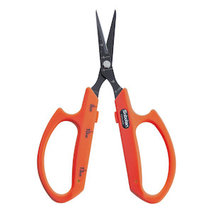 Saboten Fluorine Coated Straight Blade Trimming Scissors - Orange (PT-1)