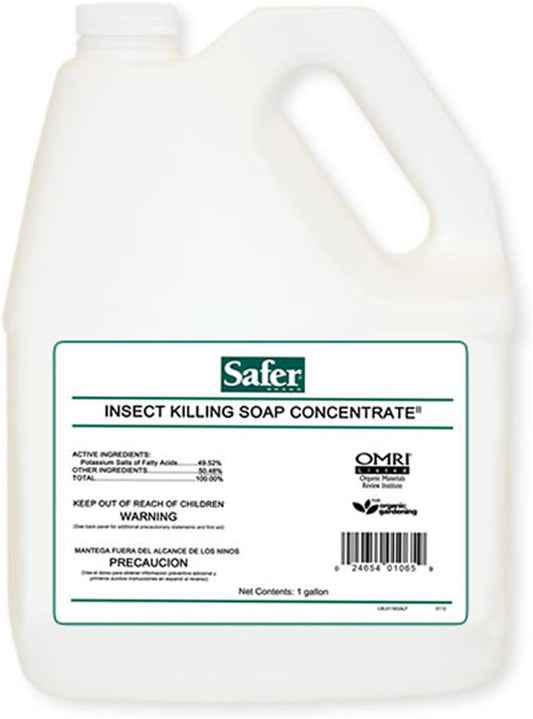 Safer Pyrethrin & Insecticidal Soap Concentrate II, 1 gal