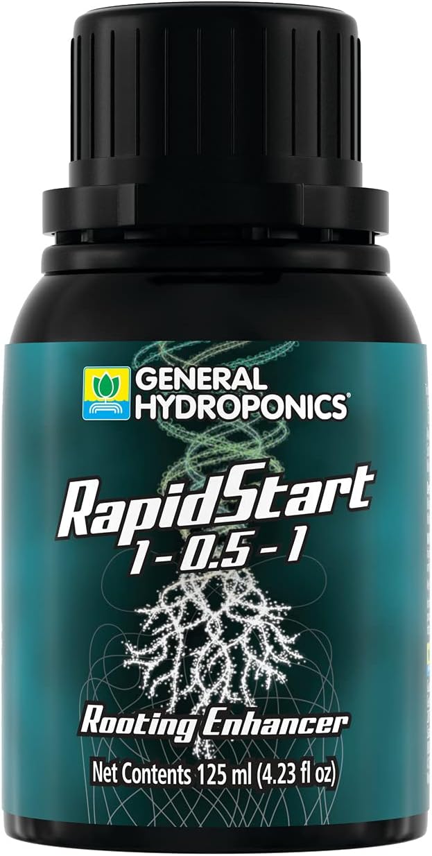 Potenciador de raíces RapidStart de General Hydroponics, 125 ml