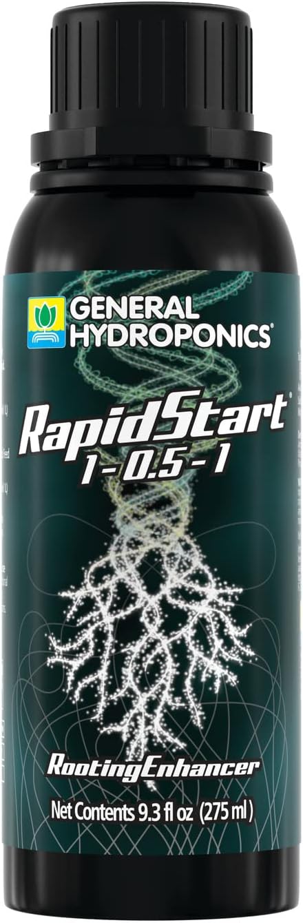 Potenciador de raíces RapidStart de General Hydroponics, 275 ml