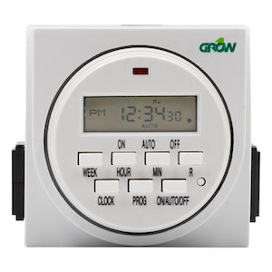 Grow1 120V Dual Digital Timer