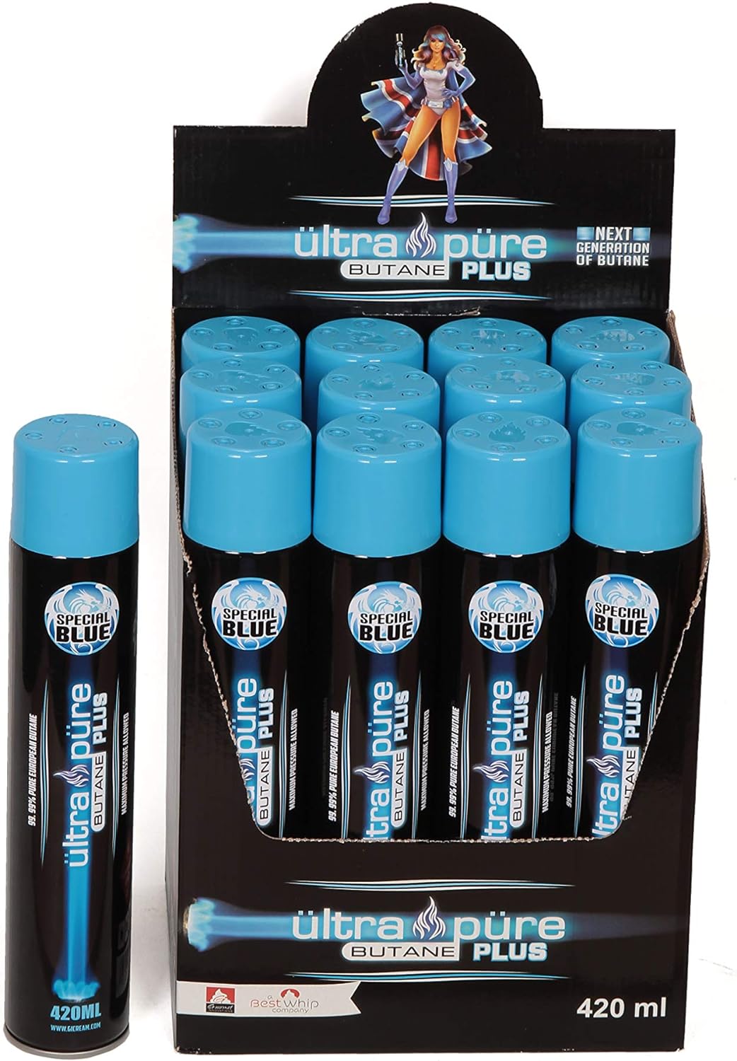 Ultra Pure Butane 420ml 12 pack