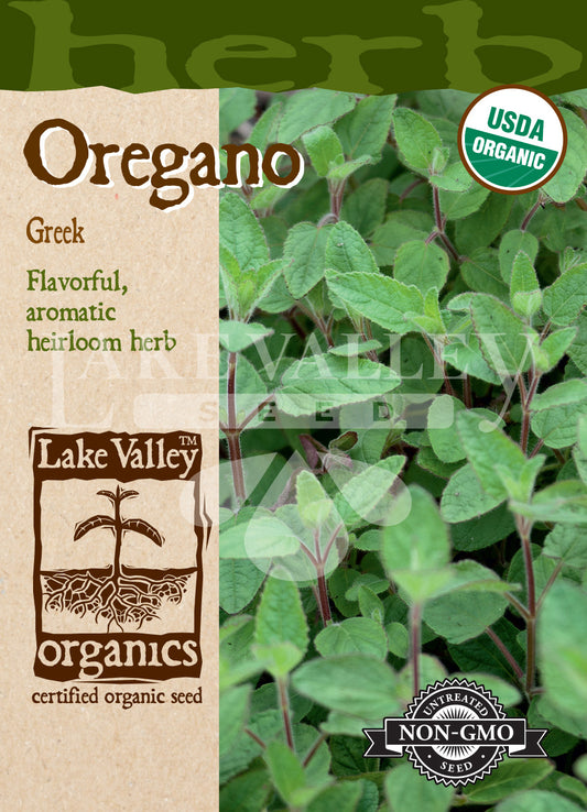 Organic Oregano Greek Heirloom