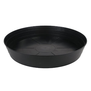 Grow1 25" Premium Black Injection Pot Saucers