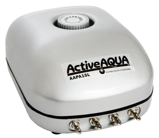 Bomba de aire Active Aqua, 4 salidas, 6W, 15 L/min