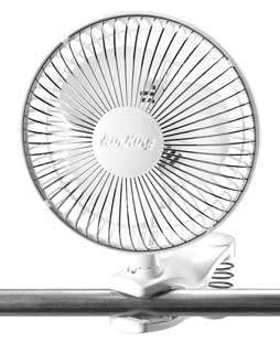 Ventilador con clip Air King de 6"