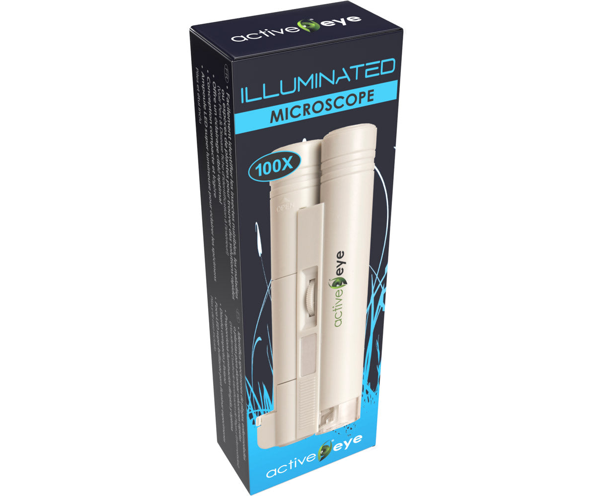 Microscopio ocular activo, 100X