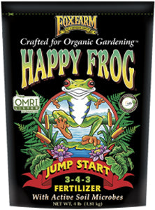 Fertilizante de inicio rápido FoxFarm Happy Frog 