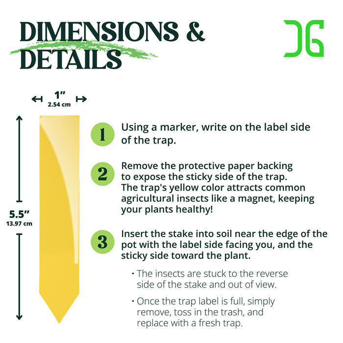Catchmaster Dual Action Plant Stakes