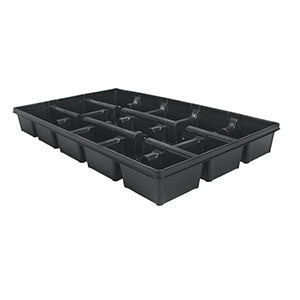 Carry Tray - 15-Pocket Tray for 4.5" Square Pot (Press Fit)