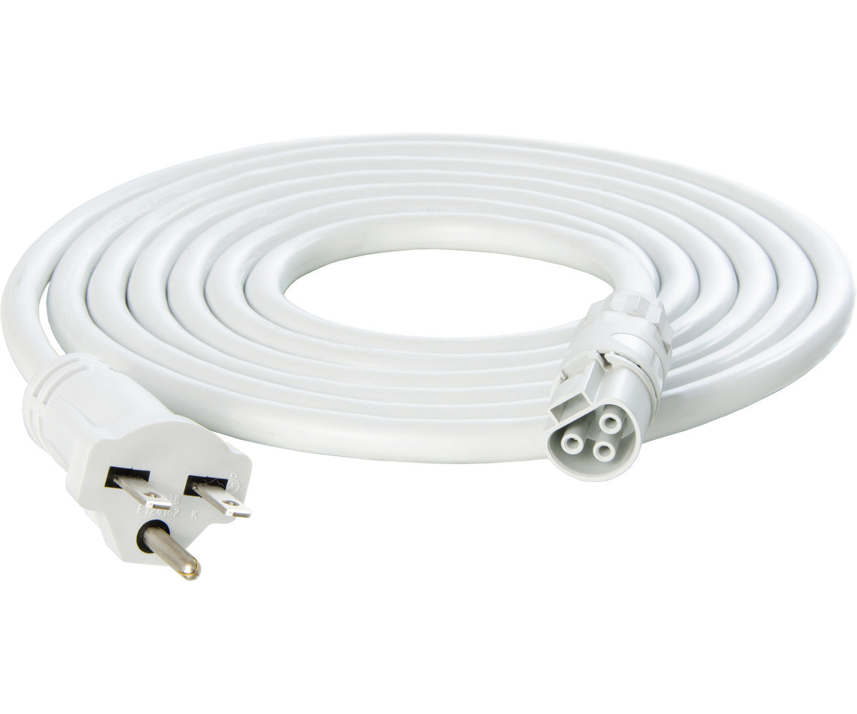 Arnés de cables blanco PHOTOBIO X, enchufe 16AWG 208-240V, 6-15P, 10'