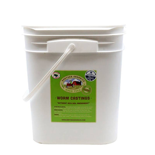 Earthen Organics Worm Castings | 1 Gallon Refill |