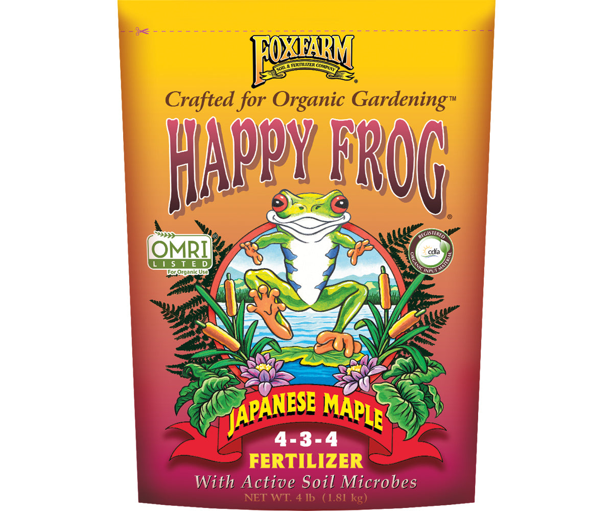 Fertilizante de arce japonés FoxFarm Happy Frog