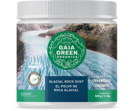 Polvo de roca glacial verde Gaia