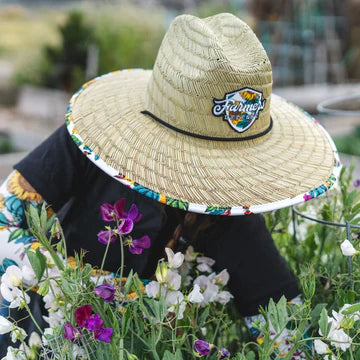 Sombrero de paja de defensa de los agricultores