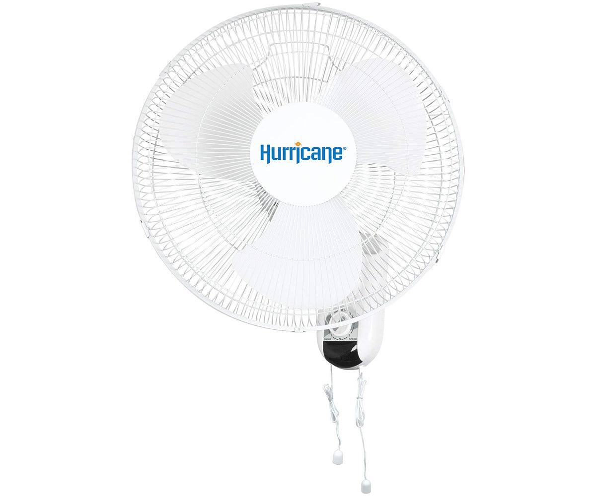 Hurricane Classic Oscillating Wall Mount Fan 16"