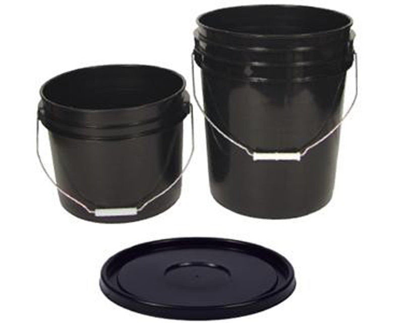 Bucket Lid, 5 Gallon, Black