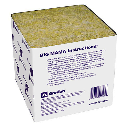 Grodan Mejorado Big Mama, 8" x 8" x 8",