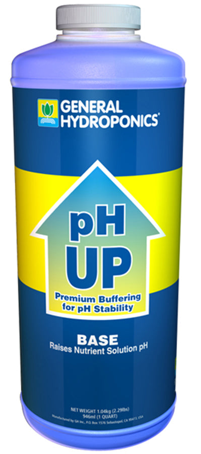 General Hydroponics pH Up | 1 Quart |