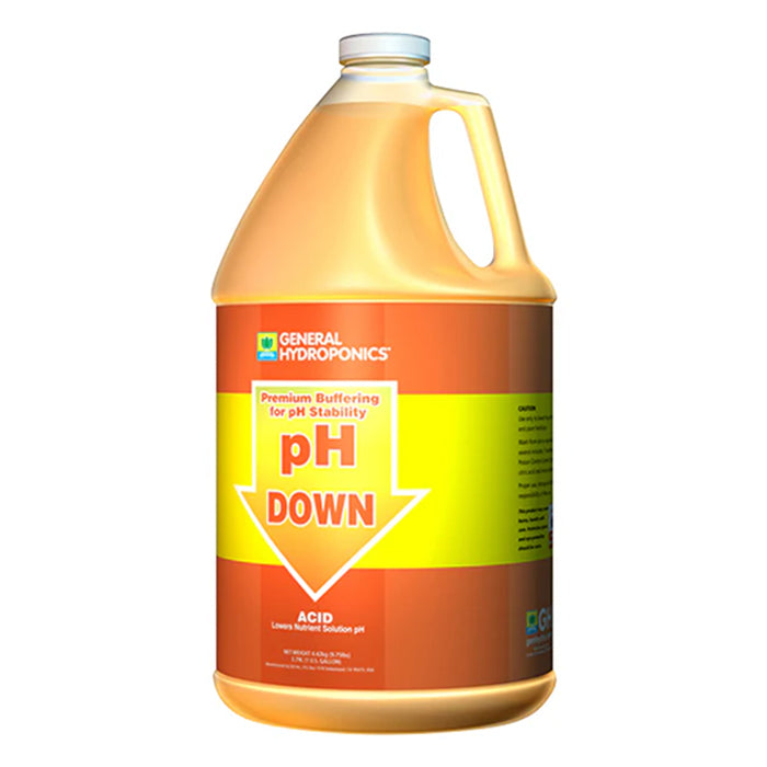 General Hydroponics pH Down Líquido Cuarto de galón