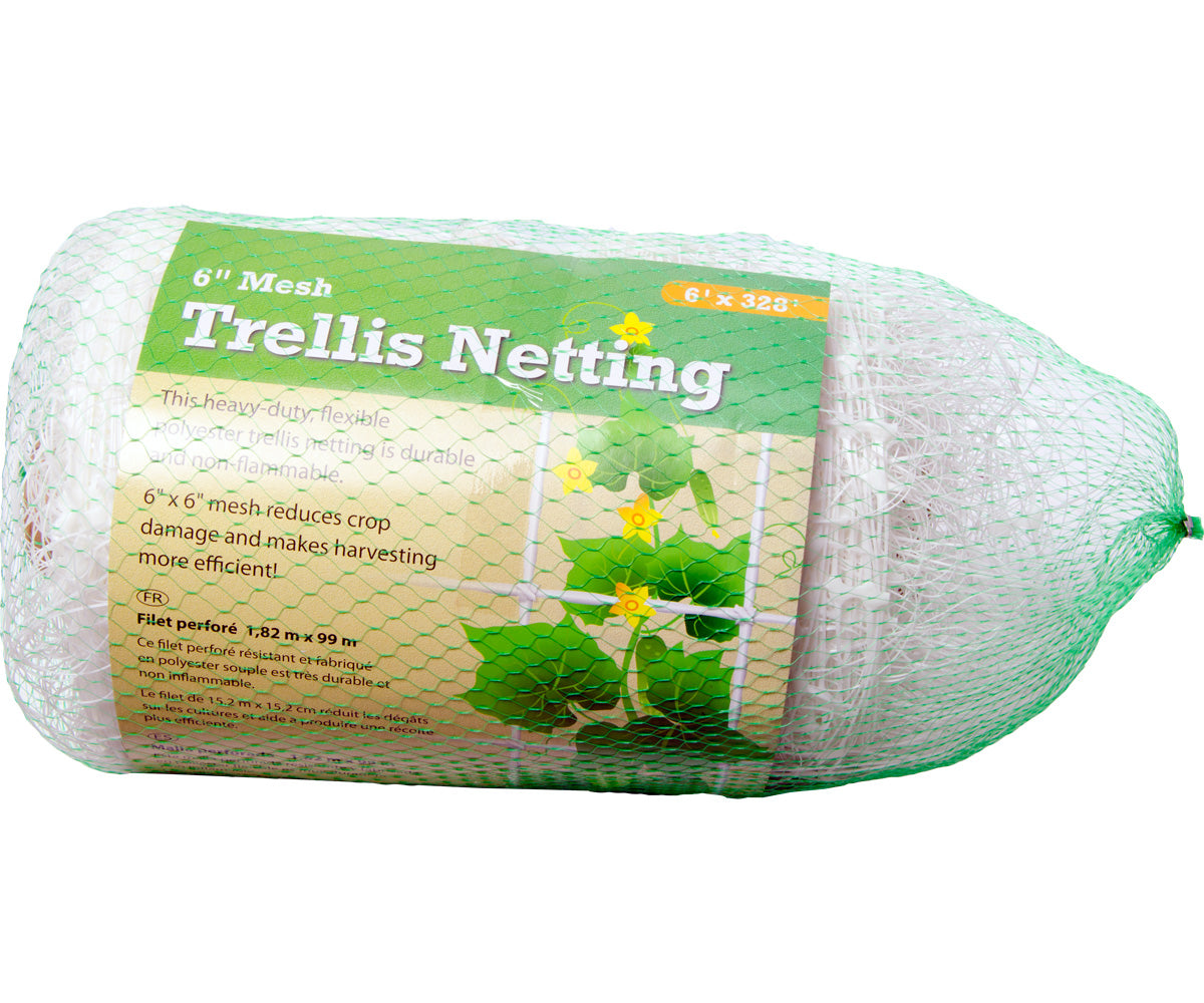 Trellis Netting 6" Mesh, non-woven